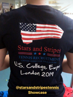 Dark blue Stars and Stripes Tennis T-shirt